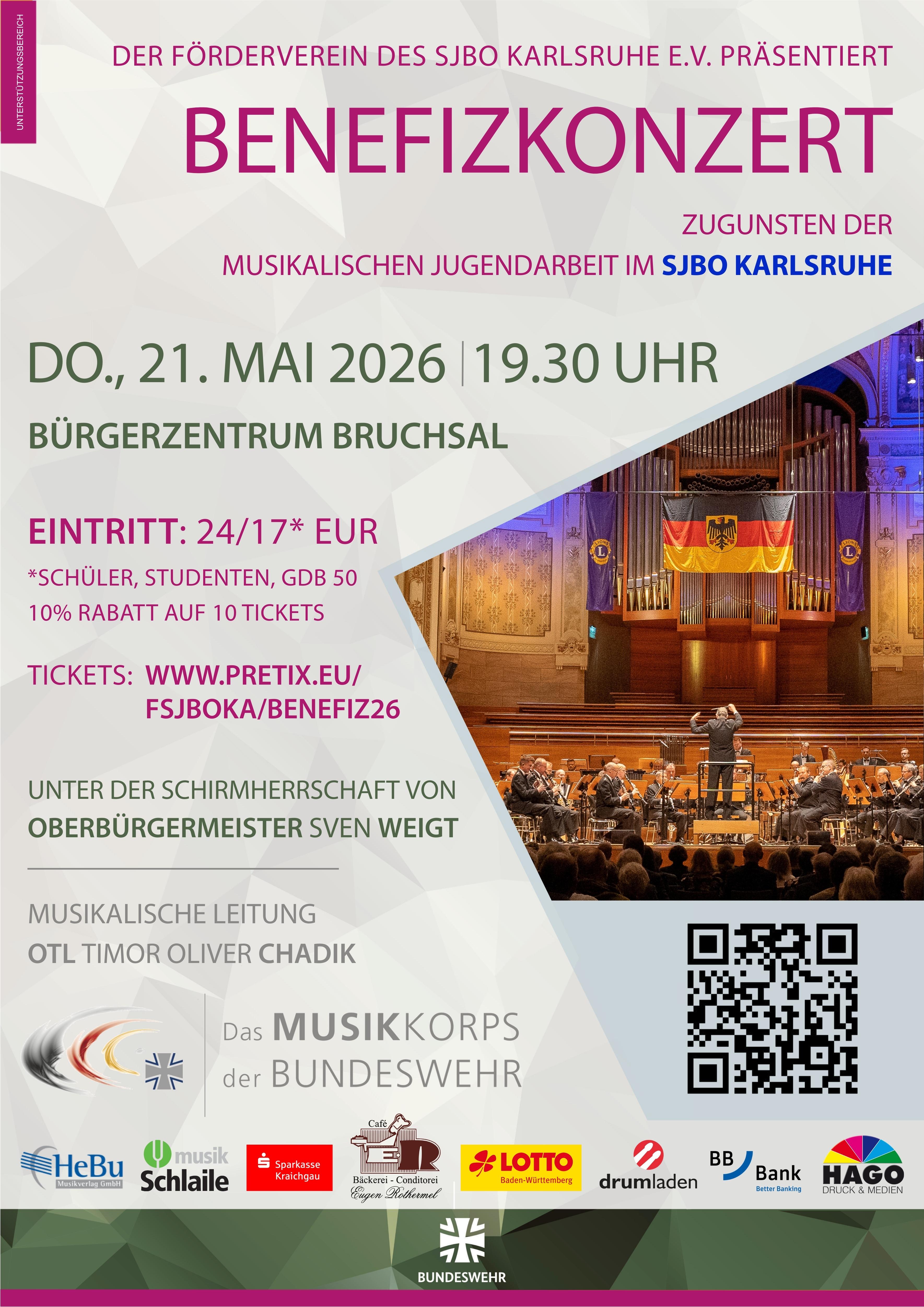 Flyer Benefizkonzert 2026